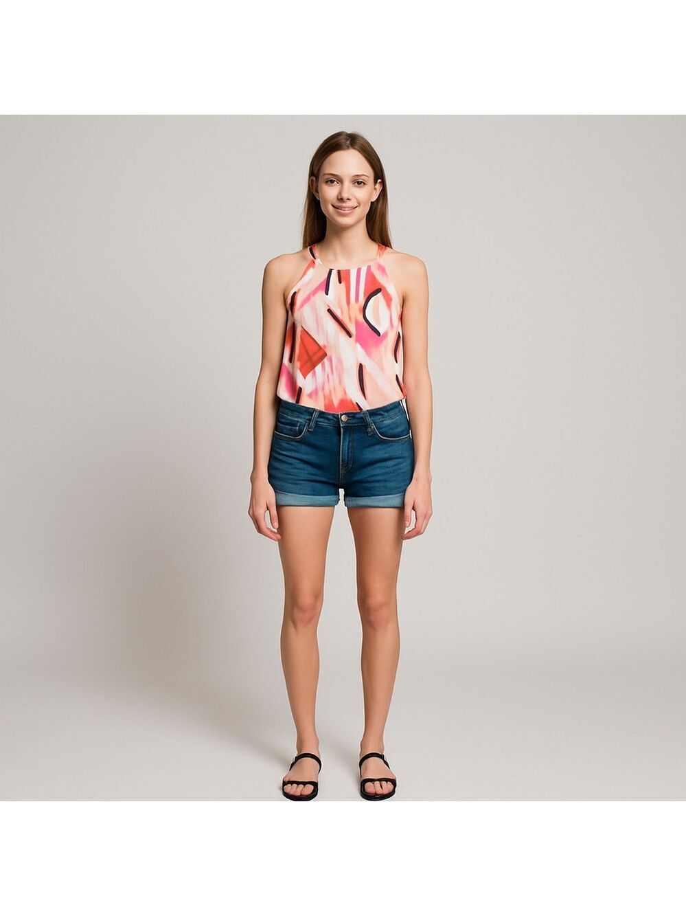American Eagle Denim Shorts Size 2